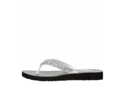 Skechers Womens Love Letter Flip Flop Sandal - White -Skechers Sales US 01 203261 03