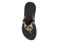 Reef Womens Spring Woven Flip Flop Sandal - Black -Skechers Sales US 01 203287 02