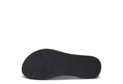 Reef Womens Spring Woven Flip Flop Sandal - Black -Skechers Sales US 01 203287 03