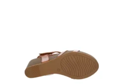 Xappeal Womens Maggy Wedge Sandal - Cognac -Skechers Sales US 01 203298 06