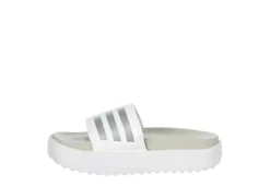 Adidas Womens Adilette Platform Slide Sandal - White 10 Adidas Womens Adilette Platform Slide Sandal - White -Skechers Sales US 01 203333 03