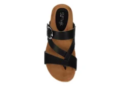 Eurosoft Womens Gladis Sandal - Black -Skechers Sales US 01 203337 05