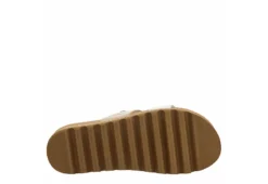 Reef Womens Banded Horizon Hi Slide Sandal - Sand -Skechers Sales US 01 203342 06