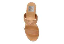 Dv By Dolce Vita Womens Effie Wedge Sandal - Tan -Skechers Sales US 01 203354 05