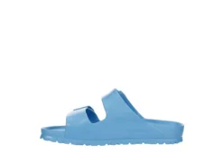 Birkenstock Womens Arizona Essentials Slide Sandal - Light Blue -Skechers Sales US 01 203369 03