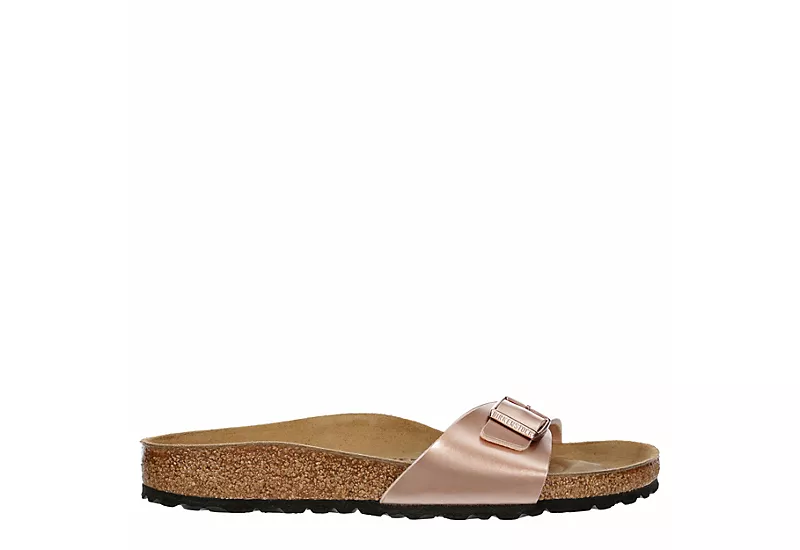 Birkenstock Womens Madrid Footbed Sandal - Rose Gold 2 Birkenstock Womens Madrid Footbed Sandal - Rose Gold - Image 2
