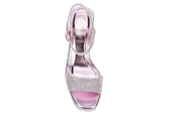 Madden Girl Womens Theo-r Wedge Sandal - Pink -Skechers Sales US 01 203387 05