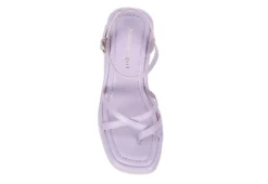 Madden Girl Womens Vaultt Wedge Sandal - Purple -Skechers Sales US 01 203413 05