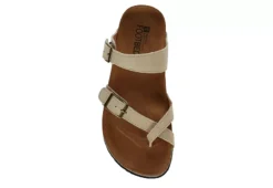 White Mountain Womens Gracie Footbed Sandal - Tan 12 White Mountain Womens Gracie Footbed Sandal - Tan -Skechers Sales US 01 203417 05