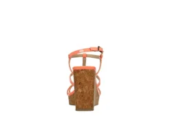 Michael By Michael Shannon Womens Natalia Wedge Sandal - Coral -Skechers Sales US 01 203419 04