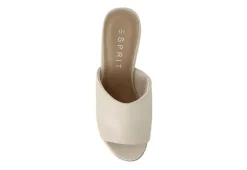 Esprit Womens Tayce Slide Sandal - Ivory -Skechers Sales US 01 203796 04