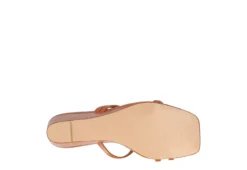 Journee Collection Womens Takarah Low Wedge Sandal - Brown -Skechers Sales US 01 203885 06