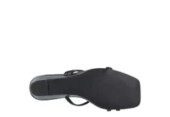 Journee Collection Womens Takarah Wedge Slip On Sandal - Black -Skechers Sales US 01 203888 06