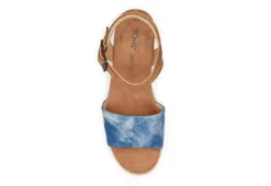 Toms Womens Diana Wedge Sandal - Denim -Skechers Sales US 01 204095 03