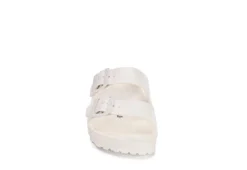 Birkenstock Womens Arizona Essentials Slide Sandal - White -Skechers Sales US 01 210760 02