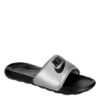 Nike Womens Victori One Slide Sandal - Silver