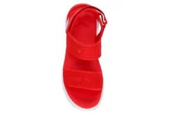 Puma Womens Sportie Sandal - Red -Skechers Sales US 01 222039 05