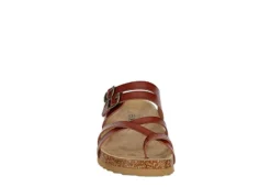 Bjorndal Womens Sami Footbed Sandal - Cognac -Skechers Sales US 01 250078 02