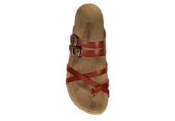 Bjorndal Womens Sami Footbed Sandal - Cognac -Skechers Sales US 01 250078 05