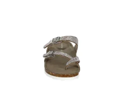 Madden Girl Womens Brycee Footbed Sandal - Med Metallic -Skechers Sales US 01 250117 02