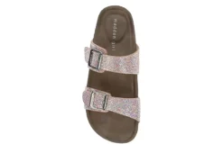 Madden Girl Womens Brando Footbed Sandal - Blush -Skechers Sales US 01 250135 05