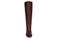 Franco Sarto Womens Meyer Tall Boot - Burgundy -Skechers Sales US 01 300500 02