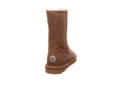 Bearpaw Womens Elle Short Vegan Fur Boot - Tan -Skechers Sales US 01 300737 04