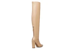 Madden Girl Womens Signall Over The Knee Boot - Nude -Skechers Sales US 01 302705 03