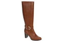 Lauren Blakwell Womens Raquel Tall Dress Boot - Cognac