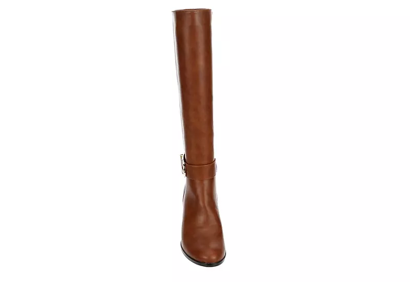 Lauren Blakwell Womens Raquel Tall Dress Boot - Cognac 3 Lauren Blakwell Womens Raquel Tall Dress Boot - Cognac - Image 3