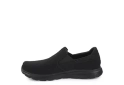 Skechers Mens Mcallen Slip Resistant Work Shoe - Black -Skechers Sales US 01 318033 03