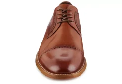 Stacy Adams Mens Dickinson Cap Toe Oxford - Cognac -Skechers Sales US 01 324056 04