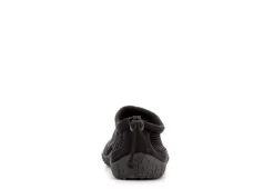 Island Surf Mens Splash Slip On Water Shoe - Black -Skechers Sales US 01 332221 04