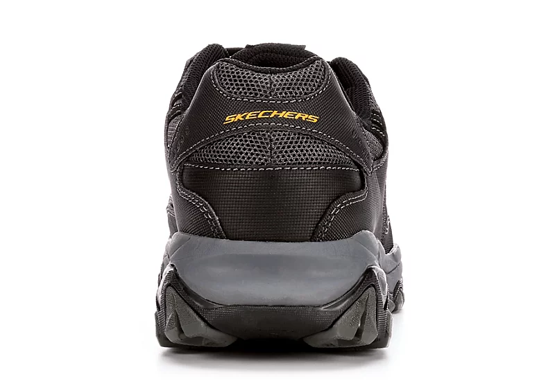 Skechers Mens 77055 Steel Toe Work Shoe - Black 5 Skechers Mens 77055 Steel Toe Work Shoe - Black - Image 5