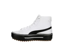 Puma Womens Kaia High Top Platform Sneaker - White -Skechers Sales US 01 400673 03