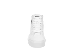 Vans Womens Filmore High Top Platform Sneaker - White -Skechers Sales US 01 400983 02