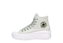 Converse Womens Chuck Taylor All Star Move High Top Sneaker - Bone -Skechers Sales US 01 401340 03