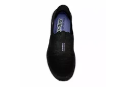 Skechers Womens Go Walk 6 Quick Fit Slip-ins Walking Shoe - Black -Skechers Sales US 01 401389 05