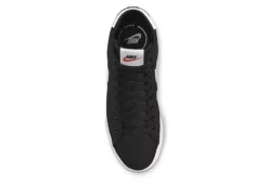 Nike Womens Court Legacy Mid Sneaker - Black -Skechers Sales US 01 401396 04