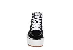 Vans Womens Filmore High Top Tapered Platform Sneaker - Black -Skechers Sales US 01 401517 02