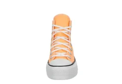 Converse Womens Chuck Taylor All Star High Top Platform Sneaker - Orange -Skechers Sales US 01 401714 02