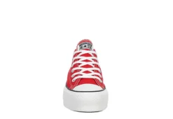 Converse Womens Chuck Taylor All Star Low Top Lift Sneaker - Red -Skechers Sales US 01 401831 02
