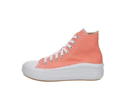 Converse Womens Chuck Taylor All Star Move High Top Sneaker - Pink -Skechers Sales US 01 401832 03
