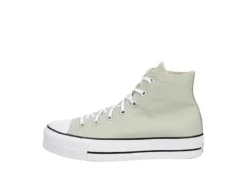 Converse Womens Chuck Taylor All Star High Top Platform Sneaker - Pale Green -Skechers Sales US 01 401834 03