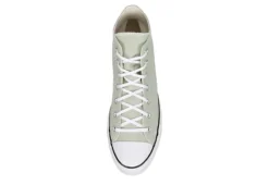 Converse Womens Chuck Taylor All Star High Top Platform Sneaker - Pale Green -Skechers Sales US 01 401834 05