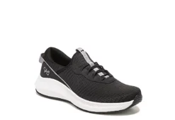 Ryka Womens Ferocity Slip On Sneaker - Black