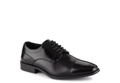 Stacy Adams Mens Waltham Cap Toe Oxford - Black
