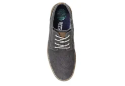 Nunn Bush Mens Barklay Canvas Oxford - Dark Grey -Skechers Sales US 01 500464 05