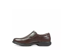 Nunn Bush Mens Bleeker Street Bike Toe Slip On Oxford - Brown -Skechers Sales US 01 500488 03