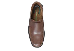 Nunn Bush Mens Bleeker Street Bike Toe Slip On Oxford - Cognac -Skechers Sales US 01 500489 05